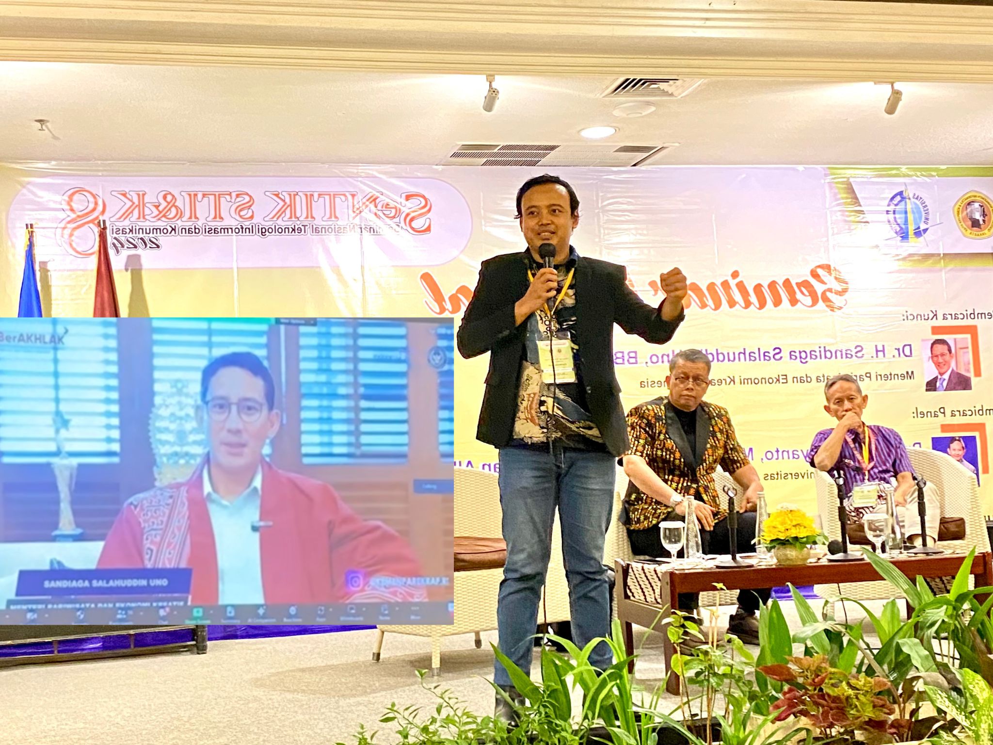 Pengusaha Alumni UGM di Jogja Berkumpul Membahas Masa Depan Metaverse Bersama Sandiaga Uno